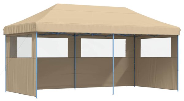 Partysátor 292 x 580 x 315 cm Bézs Oxford Szövet