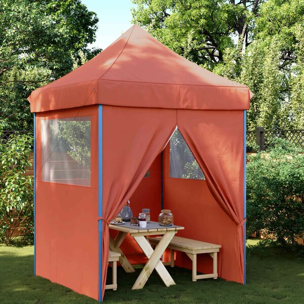 Partysátor Terrakotta 200 x 200 x 306 cm Oxford Szövet