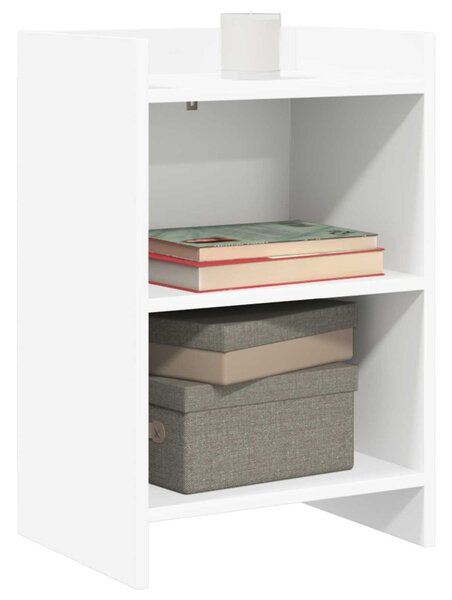 Éjjeliszekrények 2 pcs Fehér 40 x 30 x 60 cm Szerelt Fa