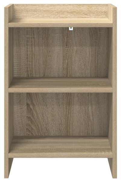 Éjjeliszekrények 2 pcs Sonoma Tölgy 40 x 30 x 60 cm Szerelt Fa