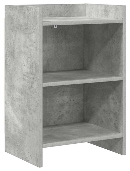 Éjjeliszekrények Betonszürke 40 x 30 x 60 cm Szerelt Fa