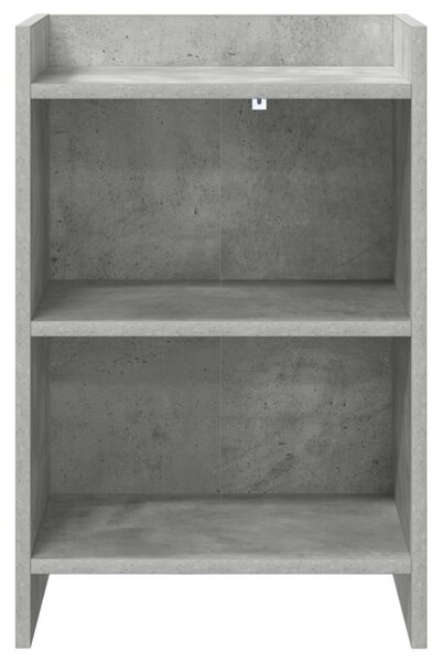 Éjjeliszekrények Betonszürke 40 x 30 x 60 cm Szerelt Fa