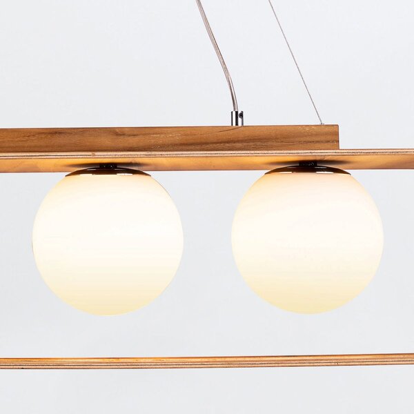 Quintiesse modern skandináv függeszték sfera faipari elsqn-sfera-3p-teak