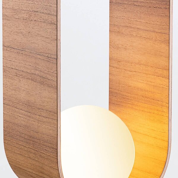 Quintiesse modern skandináv asztali lámpa sfera faipari elsqn-sfera-tl-lteak