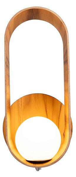 Quintiesse modern skandináv fali lámpa sfera faipari elsqn-sfera-wb-lteak