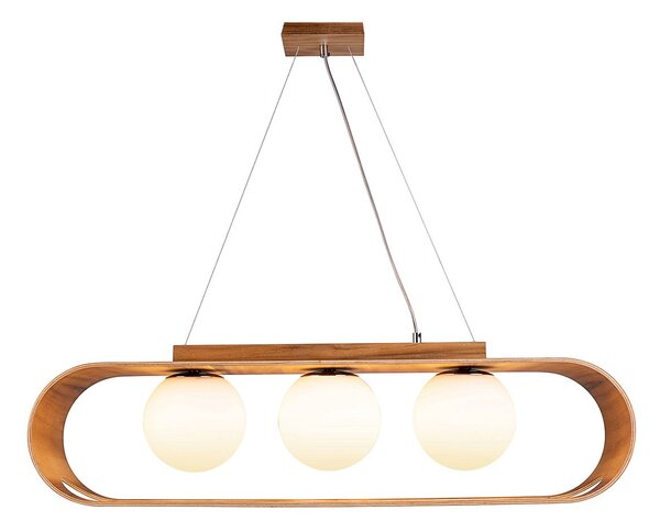 Quintiesse modern skandináv függeszték sfera faipari elsqn-sfera-3p-teak