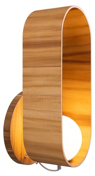 Quintiesse modern skandináv fali lámpa sfera faipari elsqn-sfera-wb-lteak