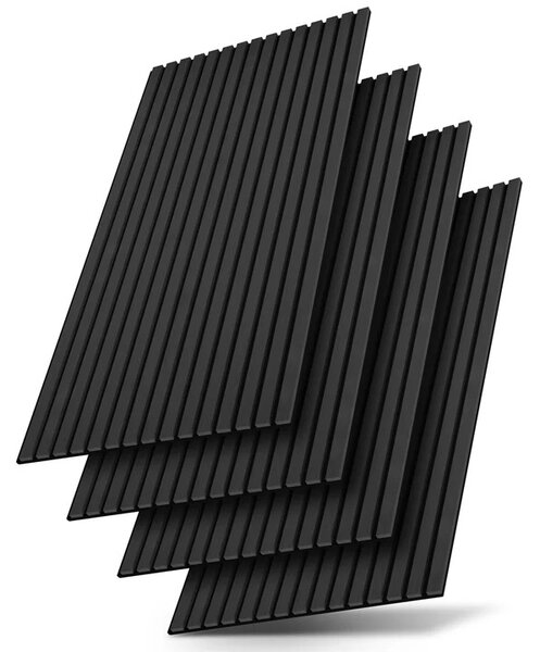 Juskys 4 darabos akusztikus panel szett - sötétszürke