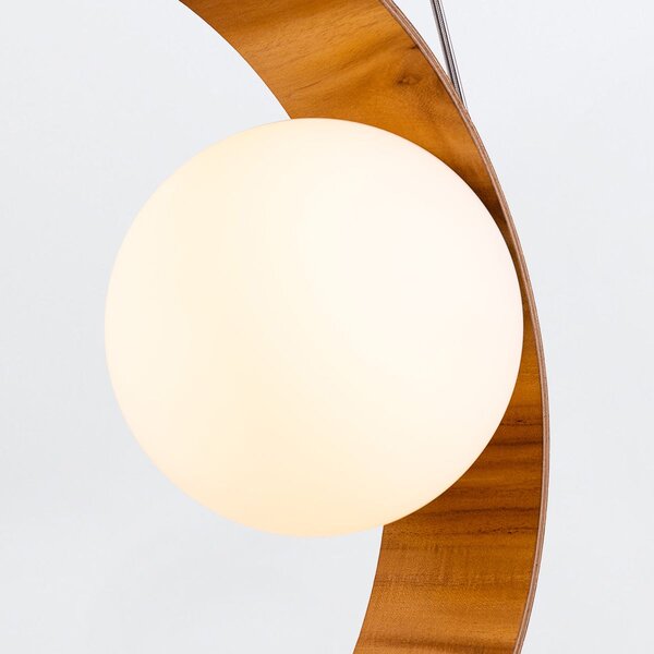 Quintiesse modern skandináv függeszték sfera faipari elsqn-sfera-1p-teak