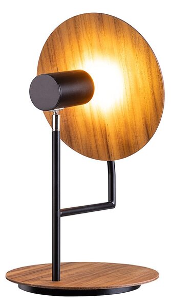 Quintiesse modern skandináv asztali lámpa dot faipari elsqn-dot-tl-teak