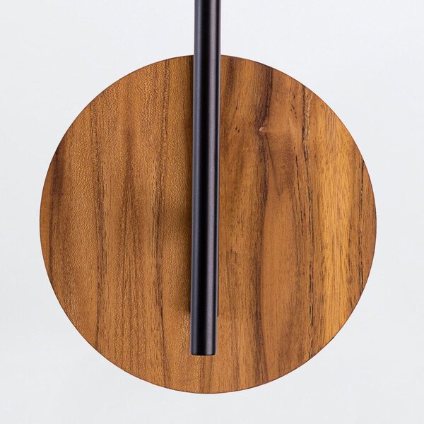 Quintiesse modern skandináv fali lámpa dot faipari elsqn-dot-wb1-teak