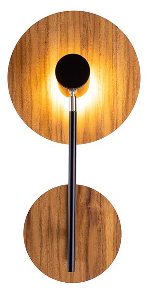 Quintiesse modern skandináv fali lámpa dot faipari elsqn-dot-wb1-teak