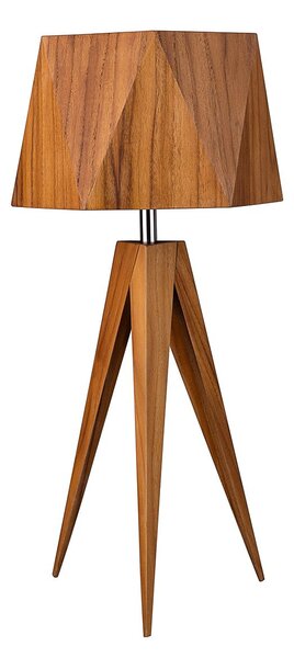 Quintiesse modern skandináv asztali lámpa angular faipari elsqn-angular-tlteak