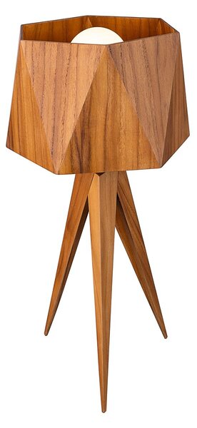 Quintiesse modern skandináv asztali lámpa angular faipari elsqn-angular-tlteak
