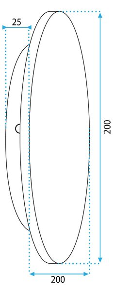 Fali lámpa APP1405-W WOOD