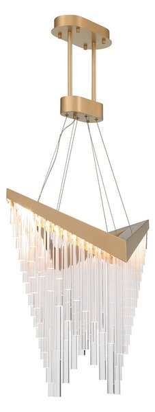 Quintiesse glamour modern függeszték vivien átlátszó csiszolt arany elsqn-vivien-p-l-bg