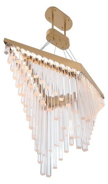Quintiesse glamour modern függeszték vivien átlátszó csiszolt arany elsqn-vivien-p-l-bg