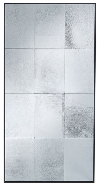 Falitükör CALMONT 60 cm 120 cm Üveg Fekete