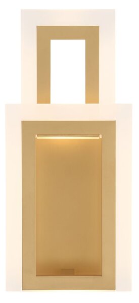 Quintiesse modern fali lámpa inizio fehér matt fehér csiszolt arany elsqn-inizio-1w-bg