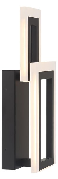 Quintiesse modern fali lámpa inizio fehér matt fehér matt fekete elsqn-inizio-1w-bk