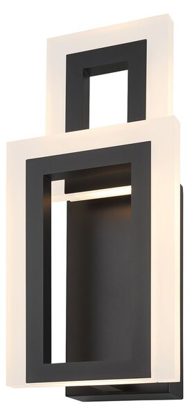 Quintiesse modern fali lámpa inizio fehér matt fehér matt fekete elsqn-inizio-1w-bk