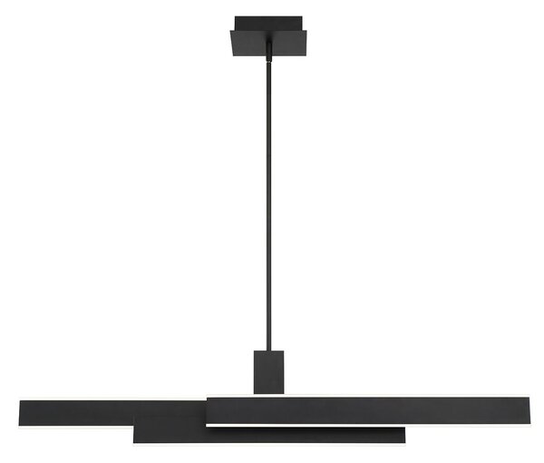 Quintiesse modern mennyezeti lámpa cameno fehér matt fekete elsqn-cameno-lp-bk