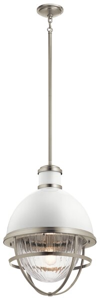 Quintiesse klasszikus loft függeszték tollis fehér nikkel átlátszó elsqn-tollis-p-bn