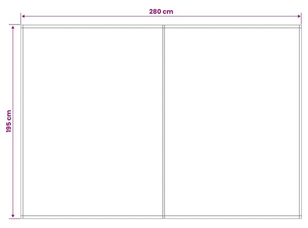 Napellenző ponyva Sokszínű 300 x 200 cm Poliészter