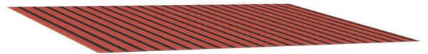 Napellenző ponyva Narancs és Barna 350 x 200 cm Poliészter