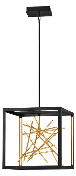 Quintiesse modern függeszték styx fekete arany elsqn-styx-led-p-bg
