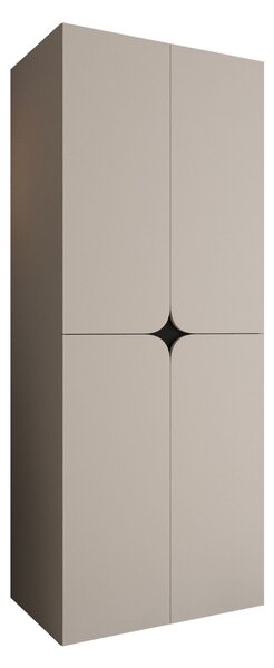 Gardróbszekrény Hartford 644, Laminált forgácslap, 203x80x50cm, Kasmír