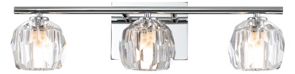 Quintiesse glamour fürdőszobai lámpa regalia csiszolt króm átlátszó elsqnregalia3pcbath IP44