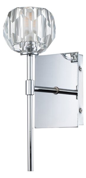 Quintiesse glamour fürdőszobai lámpa regalia csiszolt króm átlátszó elsqnregalia1pcbath IP44