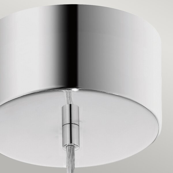 Quintiesse glamour modern függeszték moonlit csiszolt króm elsqn-moonlit-p-pc