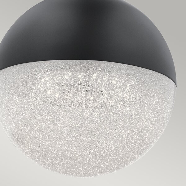 Quintiesse modern függeszték moonlit matt fekete elsqn-moonlit-p-mbk