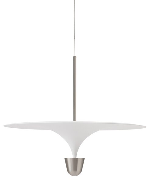 Függőlámpa New Works, Kantarell, dimmable, Fehér, Étkező, Fém, Dizájn