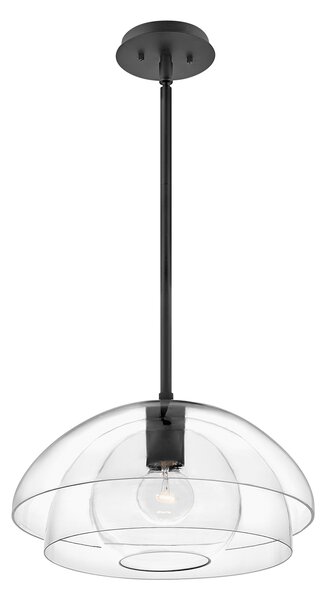 Quintiesse klasszikus függeszték lotus fekete átlátszó elsqn-lotus-p-blk