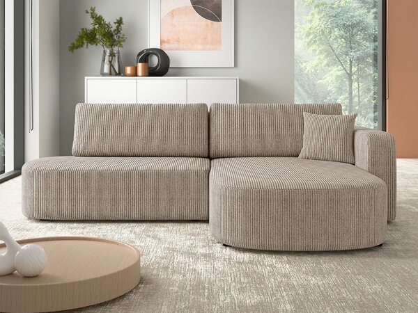 Sarokkanapé TrendyNest Infa, Kárpit, 82x252x175cm