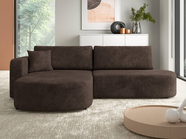 Sarokkanapé TrendyNest Infa, Kárpit, 82x252x175cm