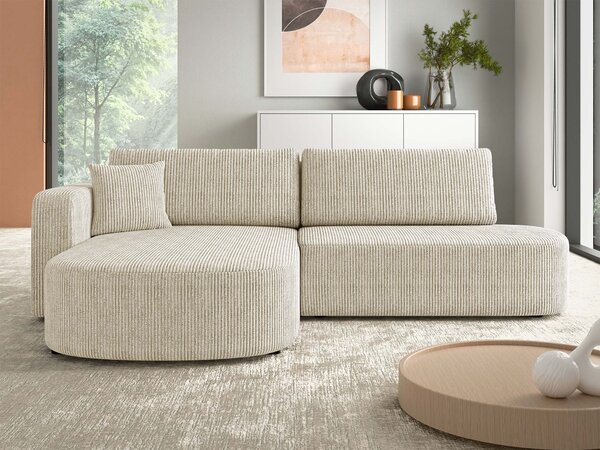 Sarokkanapé TrendyNest Infa, Kárpit, 82x252x175cm