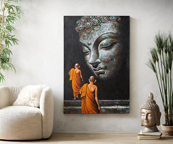 DELIFE Kép Dafina 100x150 cm többszínű akril vásznon