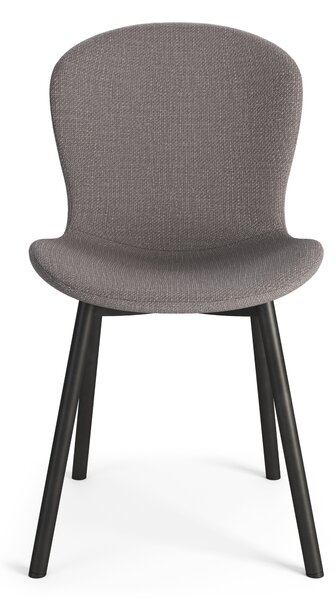 MAZZONI EXPORT FIORA Világosszürke Taupe (Basel 34 szövet) - MODERN LOFT KÁRPITOZOTT SZÉK NAPPALIBA/ÉTKEZŐBE