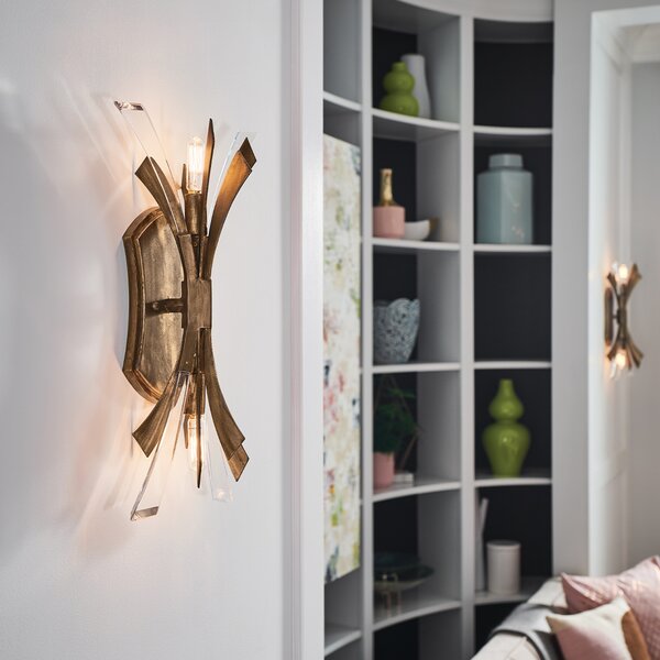 Quintiesse glamour kristály modern fali lámpa vida csiszolt arany elsqn-vida2