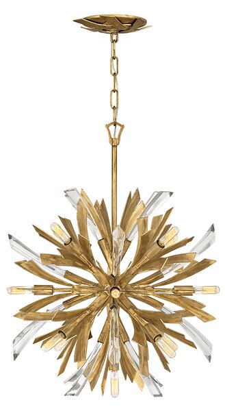 Quintiesse glamour kristály modern függeszték vida csiszolt arany elsqn-vida-13p-s