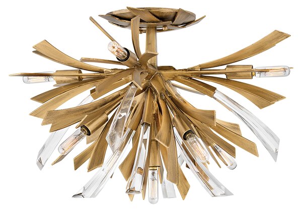 Quintiesse glamour kristály modern mennyezeti lámpa vida csiszolt arany elsqn-vida-9f
