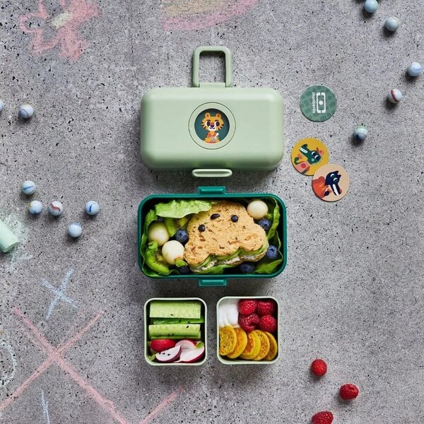 Tresor otroška MB-Lunchbox, Green Forest