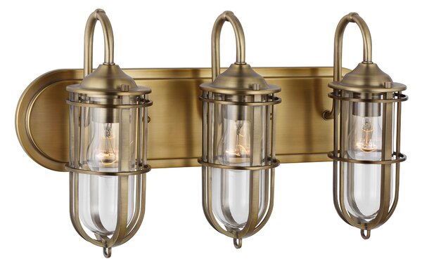 Quintiesse loft vintage kültéri fali lámpa urban antik bronz elsqn-urbanrest3 IP44