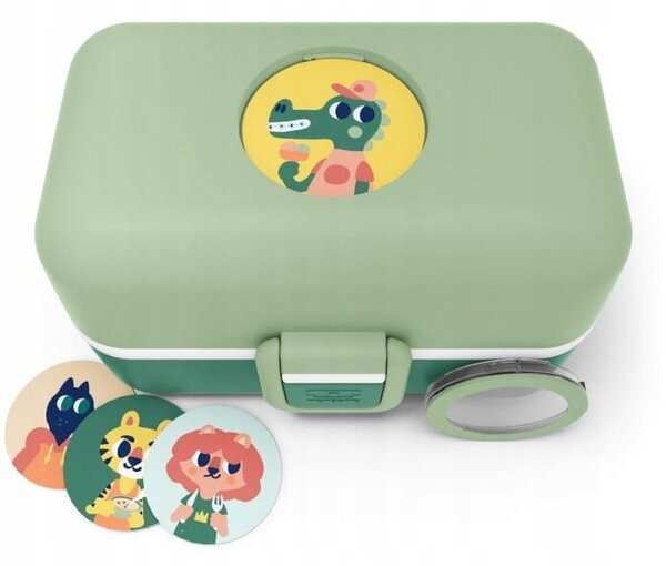 Tresor otroška MB-Lunchbox, Green Forest