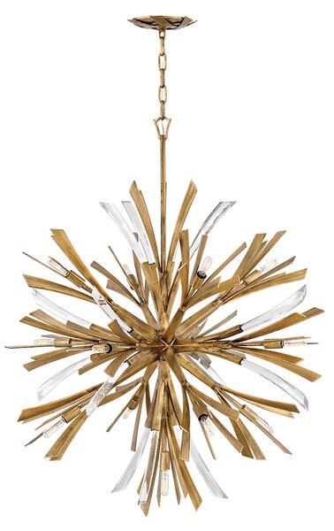 Quintiesse glamour kristály modern függeszték vida csiszolt arany elsqn-vida-13p-l