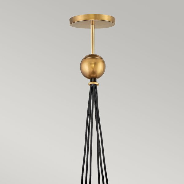 Quintiesse glamour modern függeszték skye sárgaréz elsqn-skye-6p